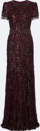 Jenny Packham Roxy sequined gown