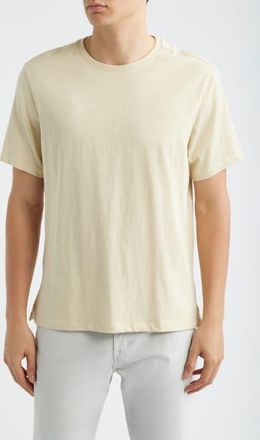 Robert Barakett Brightwood Slub Cotton T-Shirt in Soft Yellow at Nordstrom, Size Xx-Large