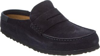 Birkenstock Naples Narrow Wrapped Suede Clog