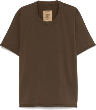 Uma Wang T-shirt in cotone - Marrone