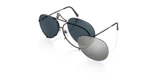 Porsche Design P8478 D343 Mens Sunglasses Black Size 66