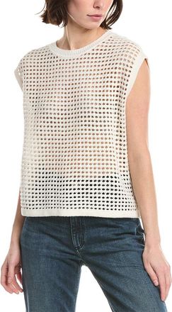 Rag & Bone Rag & Bone Ezra Silk & Linen-Blend Vest