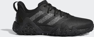 adidas adidas Performance Mens Codechaos 22 Spikeless Golf Shoes - Black - Size UK 8