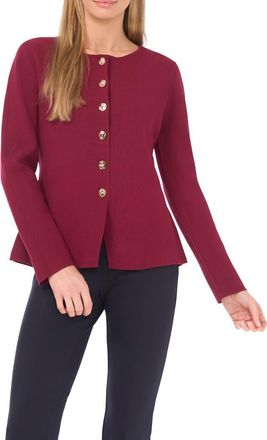 Ted Baker Collarless Cardigan in Vineyard at Nordstrom, Size X-Small
