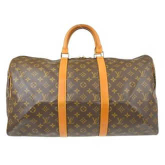 Louis Vuitton Pre-owned Weekend Bags, unisex, Brown, Size: ONE SIZE Pre-owned Keepall Bag