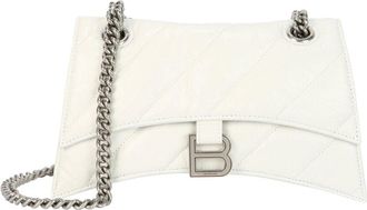 Balenciaga Crush Small Quilted Leather Chain Shoulder Bag