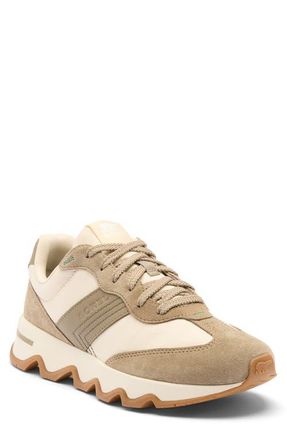 Sorel Kinetic Ember Sneaker in Bleached Ceramic/Khaki Ii at Nordstrom, Size 10.5