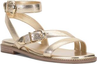 Vince Camuto Neiko Ankle Strap Sandal in Egyptian Gold at Nordstrom, Size 6.5