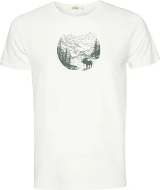 Greenbomb Moose Creek Spice T-Shirt T-Shirt f&uuml;r Herren | wei&szlig;