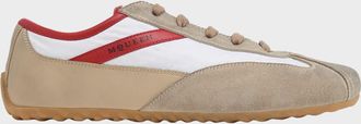 Alexander McQueen Men & apos;s Boxe Suede, Nylon, & Leather Low-Top Sneakers