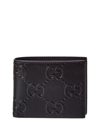 Gucci Jumbo Gg Leather Bifold Wallet