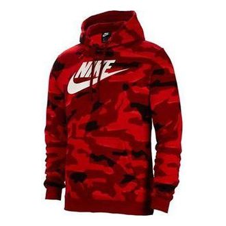 Nike Mens Nike Sports Stay Warm Hooded Casual Red AR2868-677
