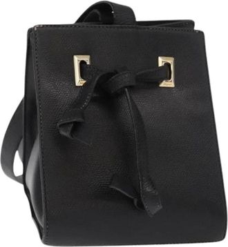 Ferragamo Pre-owned Bucket Bags, female, Black, Size: ONE SIZE Pre-owned Bucket Bag