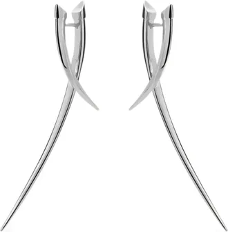Shaun Leane Orecchini Saber Statement - Argento