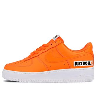 Nike Air Force 1 Low Total Orange Black BQ5360-800