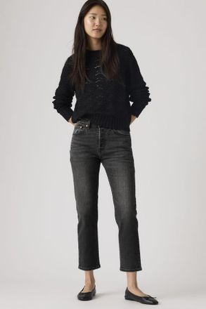 Levi's Vaqueros 501 Original Cropped - Mujer - 23X26 - Negro / Delivery Distance