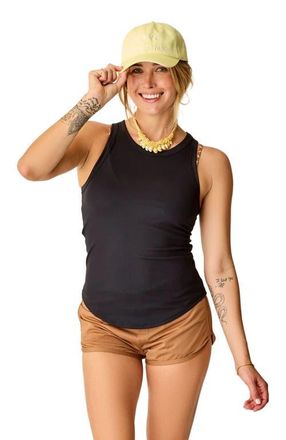 Carve Designs Lyra Rib Tank in Black at Nordstrom, Size Xx-Small