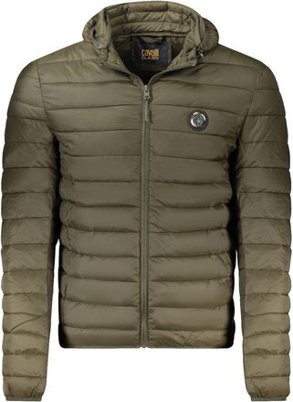 Cavalli Verde Polyester Mens Mens Jacket