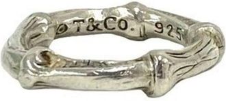 Tiffany & Co. Silver Silver 925 Band Ring (Pre-Owned)