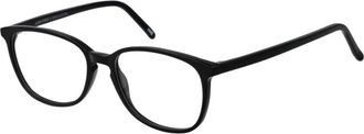 Andy Wolf Zwarte Ovale Optische Monturen - unisex - Brillen - Zwart - ONE Size - Wol - Accessoires