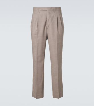 St&ograve;ffa Pleated wool wide-leg pants