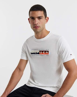 Tommy Hilfiger Block T-Shirt - White