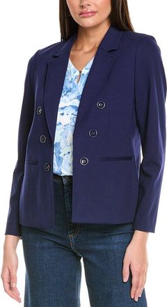 Jones New York Faux Double-Breasted Jacket