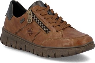 Rieker Womens N1301 Lace Up Shoes In Cuoio