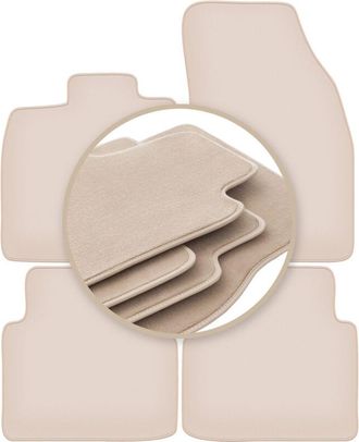 OEM Alfombrillas Premium Beige Para: Skoda Enyaq Iv Suv 2020