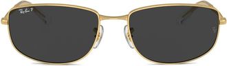 Ray-Ban Occhiali da sole ovali - Oro