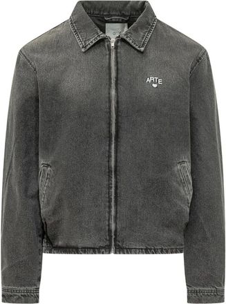 Arte Jassen, Heren, Zwart, M, Katoen, Heart Jacket