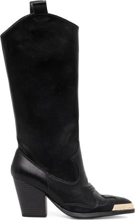 Versace Jeans Couture Stivali a punta 80mm - Nero