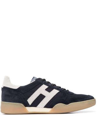 Hogan Sneakers H357 con applicazione - Blu
