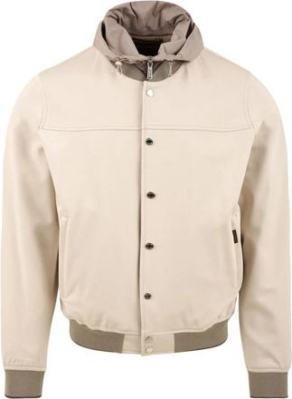 Moorer Darren-Jk Jacket - Heren - Bomber jackets - Beige - M - Jassen