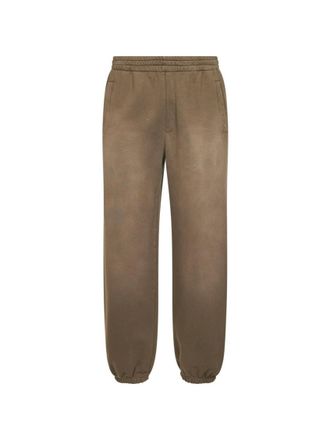 Golden Goose Beige Wide leg Cotton Trouser
