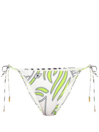 Tory Burch Bikinislip met print - Wit