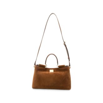 Dolce & Gabbana Sicily Logo-plaque Tote Bag