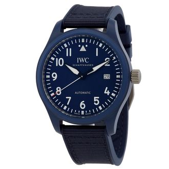IWC Pre-owned IWC PilotS Automatic Edition Blue Dial Unisex Watch IW328101