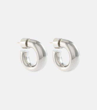 Jennifer Fisher Samira Micro 14kt gold-plated hoop earrings