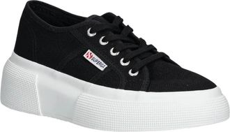 Superga 2287 Bubble - Dames - Sneakers - Zwart - 39 EU - Katoen - Schoenen