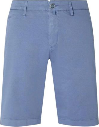 Jacob Cohen Bermuda Zwemshort - Heren - Korte Broeken - Blauw - 2XL - Polyester - Korte Broeken