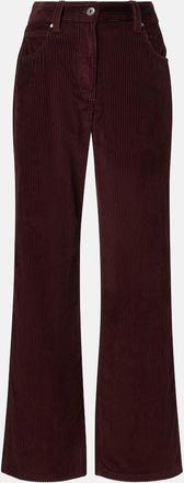 Brunello Cucinelli Pantaloni regular Monili in velluto a coste