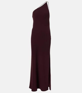 Vince One-shoulder crêpe maxi dress