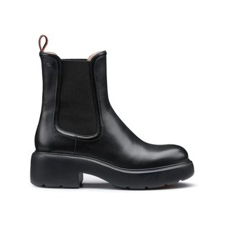 Santoni Chelsea Boot - Dames - Schoenen - Zwart - Maat: 38 1/2 EU Leer