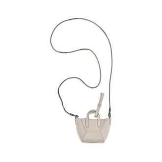 Brunello Cucinelli Womens Beige Calf Leather Bos Taurus Shoulder Bag