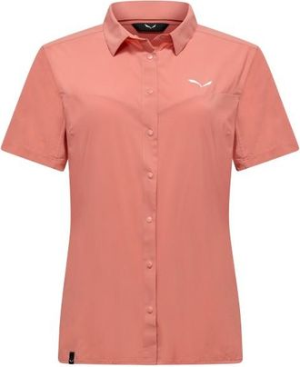 Salewa Puez S/S Shirt Bluse f&uuml;r Damen | rosa