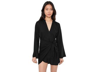 L*Space Las Palmas Dress Womens Dress Black : XS, Cotton/Viscose