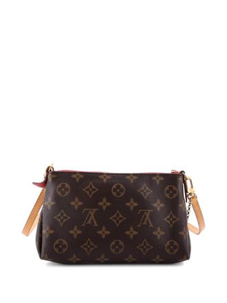 Louis Vuitton Pallas Monogram Canvas with Leather clutch bag - Bruin