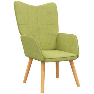 vidaXL Sill&oacute;n De Relax De Tela Verde Vidaxl