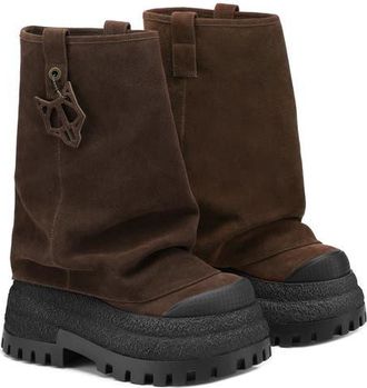 Naked Wolfe Disturb Leather Boot in Brown at Nordstrom, Size 9